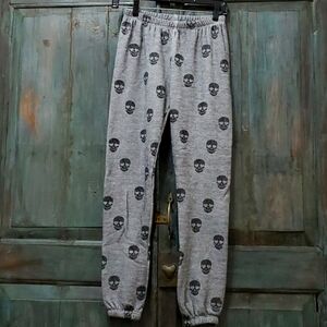 Skull Joggers, Size XSMALL, NWOT